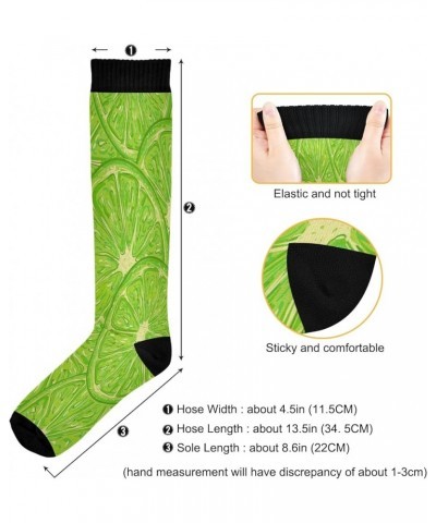 Fashion Socks for Women and Men Sport Knee High Compression Socks Support for Running Hiking Fitness Multicolor05 $6.62 Activ...