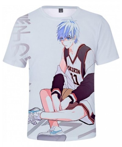 Anime Kuroko No Basketball 3D Printed T-Shirt Short Sleeve Shirts Cosplay Pullover Top Tees 467/3 $10.56 T-Shirts