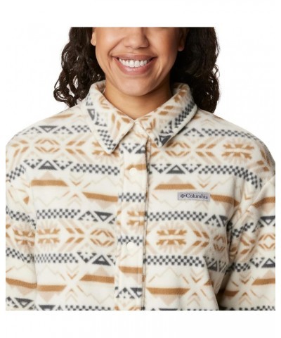 Women's Benton Springs Shirt Jacket White $29.49 Jackets