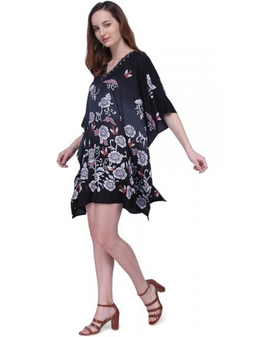 Kaftan Dress – Caftans for Women – Women's Caftans Available in One Size to Fit US 4, 6, 8 and 10 159-black $10.19 Swimsuits