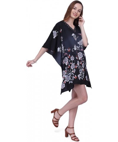 Kaftan Dress – Caftans for Women – Women's Caftans Available in One Size to Fit US 4, 6, 8 and 10 159-black $10.19 Swimsuits