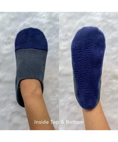 Fleece Lined Socks | No Show Womens Fleece Lined Socks Bundle Pack and Single Blue Gray (1pair) $10.73 Socks