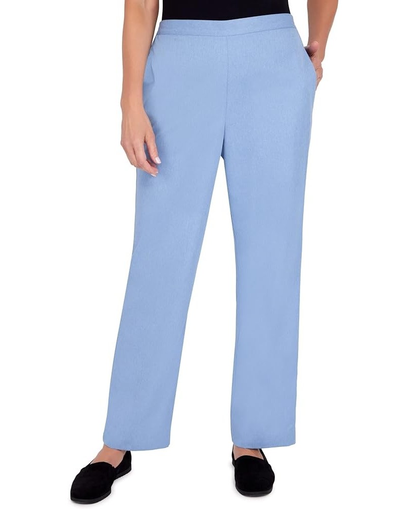 Women's Womens Corduroy Pull-On Straight Leg Regular Length Pant Wedgewood $35.64 Pants