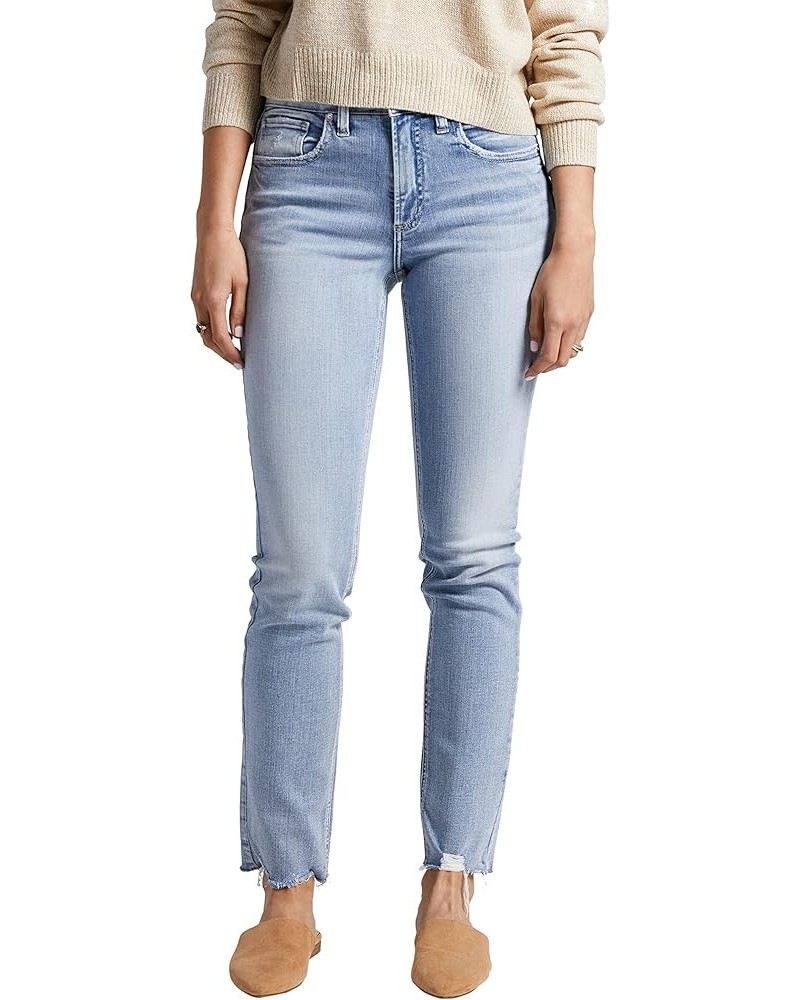 Women's Most Wanted Mid Rise Straight Leg Jeans Light Wash Scv112 $16.47 Jeans