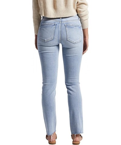 Women's Most Wanted Mid Rise Straight Leg Jeans Light Wash Scv112 $16.47 Jeans