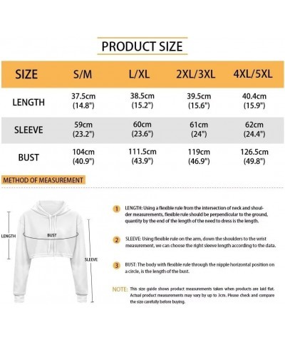 2023 Fall Crop Hoodie for Women Jacket Long Sleeve Drawstring Sweatshirt Pullover Top S-5XL Santa Claus $12.15 Hoodies & Swea...