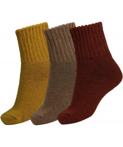 Boot Socks for Women Winter Solid Thick Warm Socks Cozy Crew Socks Christmas Gift Mix-color 4 $9.02 Activewear