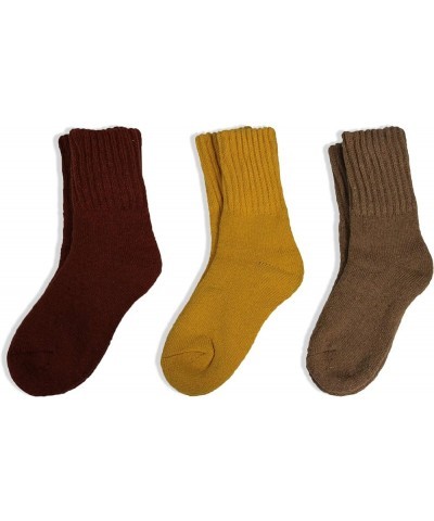 Boot Socks for Women Winter Solid Thick Warm Socks Cozy Crew Socks Christmas Gift Mix-color 4 $9.02 Activewear