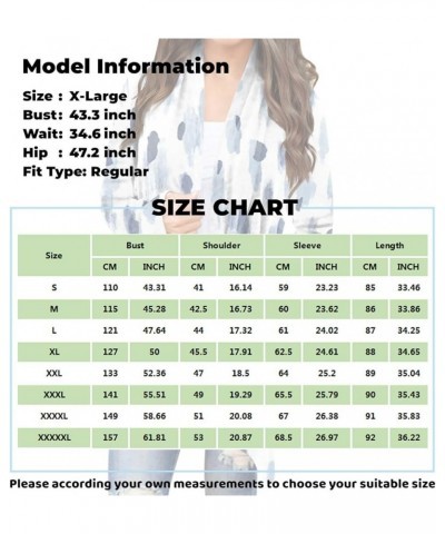 Womens Spring Cardigan,2024 Trendy Print Cardigan Women's Fashion Casual Floral Print Medium Length Cardigan Jacket Coat 3-kh...