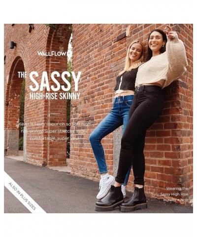 Women's Sassy Skinny High-Rise Insta Soft Juniors Jeans (Standard and Plus) Marlow $14.49 Jeans