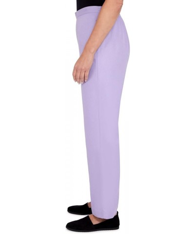 Women's Womens Corduroy Pull-On Straight Leg Regular Length Pant Lilac $35.64 Pants