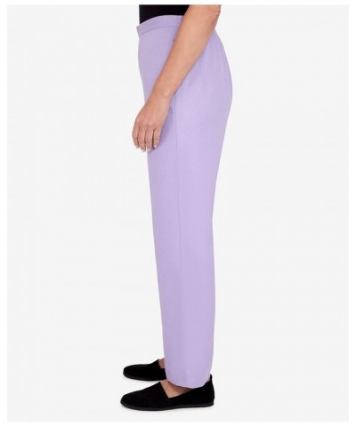 Women's Womens Corduroy Pull-On Straight Leg Regular Length Pant Lilac $35.64 Pants