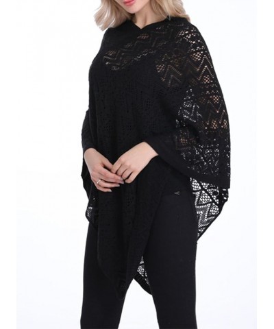 womens Pullover Black $13.42 Sweaters