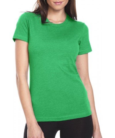 Womens CVC Short Sleeve T-Shirt Kelly Green $6.99 T-Shirts