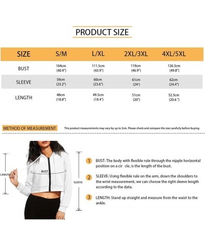 Women's Y2K Hoodies Casual Long Sleeve Zip Up Drawstring Cropped Hoodie Hooded Crop Jacket Top with Pockets Colorful Mushroom...