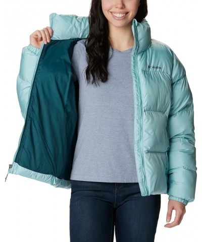 Women's Puffect Jacket Aqua Haze $30.42 Jackets