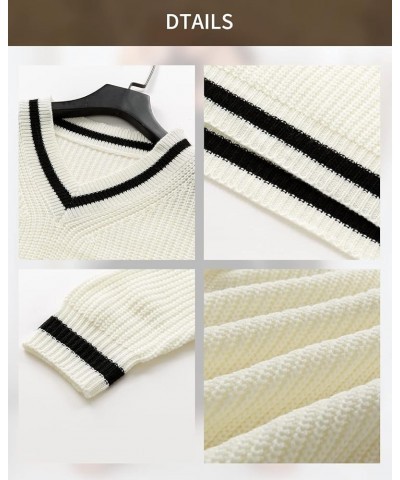 Women Sweater Dresses Cocktail V Neck Knitted Dress Sweater Sheath Dress B-white(v Neck) $25.19 Sweaters