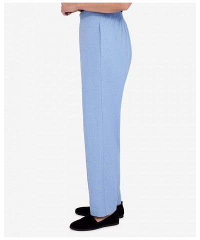 Women's Womens Corduroy Pull-On Straight Leg Regular Length Pant Wedgewood $35.64 Pants