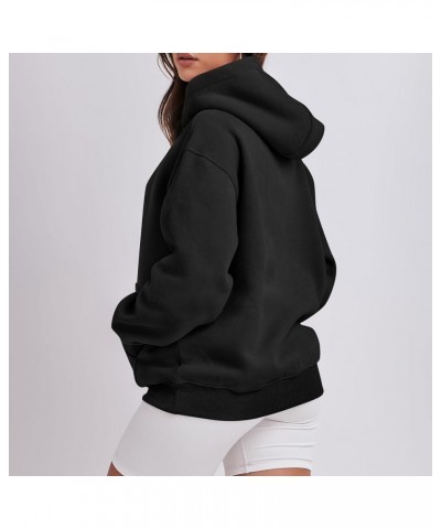 Womens Oversized Hoodies Fleece Sweatshirts Long Sleeve Pullover Fashion Fall Clothes With Pocket Stylish Hoodies For Women 4...