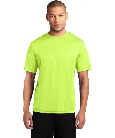 Port & Company Men's Essential Performance Tee Neon Yellow $6.58 T-Shirts