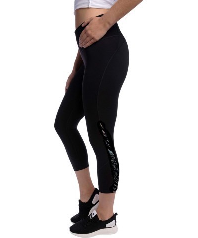 Ladies' Active Crop Tight (Reflective, Medium) $13.63 Activewear