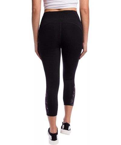 Ladies' Active Crop Tight (Reflective, Medium) $13.63 Activewear