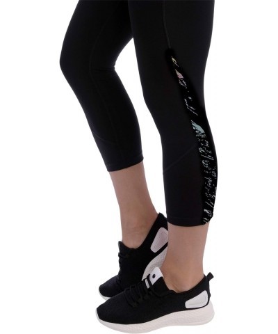 Ladies' Active Crop Tight (Reflective, Medium) $13.63 Activewear