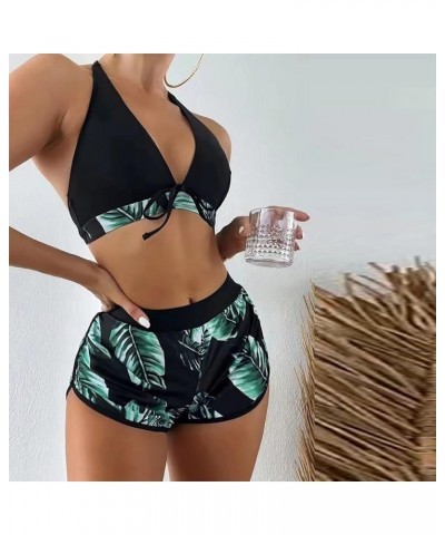 Tankini Bathing Suits for Women 2 Piece Bikinis Coverups Tummy Control Swimsuits Tank Tops Bathing Suits with Shorts 07-green...