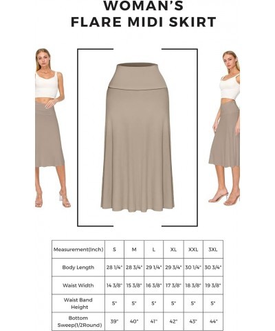 Women's Solid Basic Lightweight Floor Length Flare Long Maxi Lounge Skirt Black_2325 $12.25 Skirts