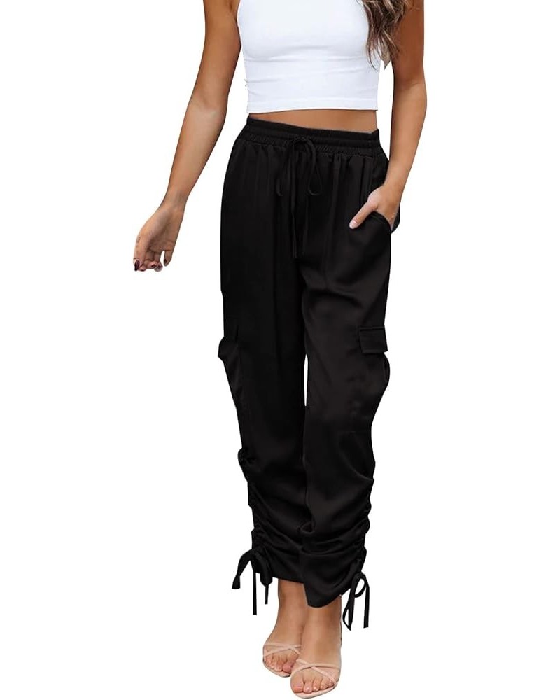 Cargo Pants Women High Waist, Baggy Cargo Jeans with 6 Pocket Baggy Teen Girls Trousers Trendy Clothes Hiking Pants(NO Belt) ...