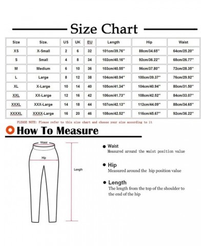 High Waists Cargo Pants for Women Plus Size Workout Leggings Stretchy Bootcut Wide Leg Yoga Gym Loose Pants Beige_01 $8.26 Pants