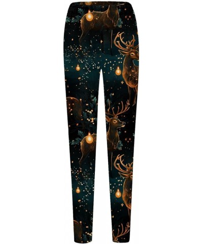 Yoga Pants Women Winter Leggings Artistic Splash Printed Soft Stretchy Pants Pants for Women Winter Warm Winter Warm Ag-c $9....