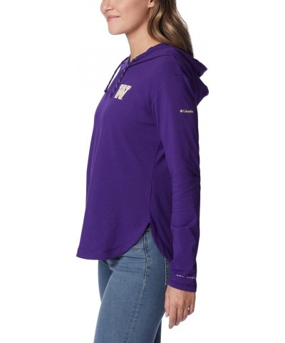 Women's Collegiate Sun Trek Hooded Pullover Uw - Uw Purple $14.47 Activewear