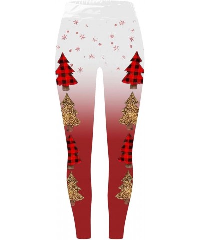 Funny Wine Glass Christmas Leggings for Women 2023 Tummy Control Buttery Soft High Waisted Leggings Warm Leggings I-red $7.53...