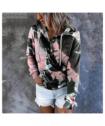 Women Vintage Aztec Print Oversized Sweatshirt Relaxed Fit Pullover Hooded Kangaroo Pocket Y2k Jumper Tops 80s Fashion Black ...