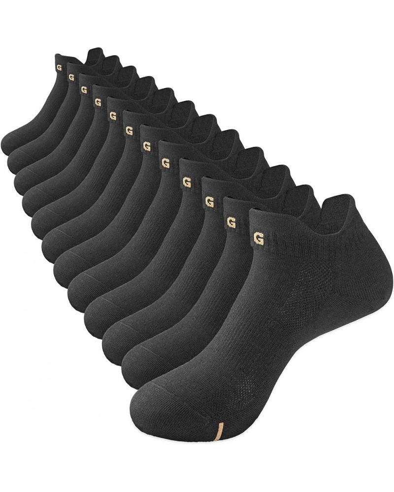 Deodorant Ankle Socks for Men Women Low Cut Running Sock Breathable Cotton No-show Athletic Sock… Black-6 Pairs $10.99 Active...