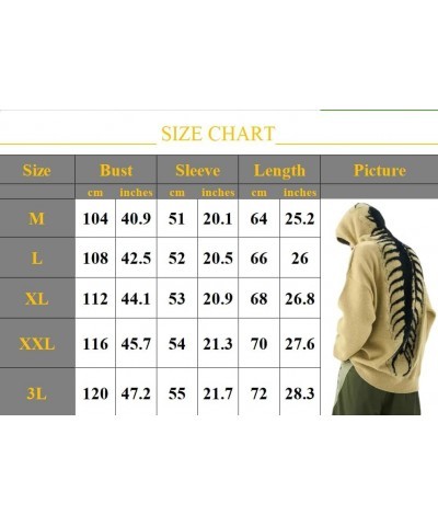 Y2K Vintage Centipede Bone Knitted Grunge Sweatershit Oversized Pullover Loose Sweater Streetwear Hoodies Black $22.03 Sweaters