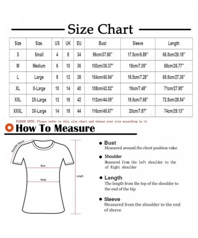 Womens Relaxed Fit T Shirts Long Short 3/4 Sleeve Crew V Neck Festival Vacation Tops Tee for Women Fall Summer 2024 Christmas...