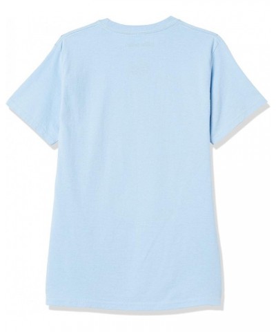 Exclusive Official Au Revoir Happier Than Ever T-Shirt Light Blue $11.63 T-Shirts