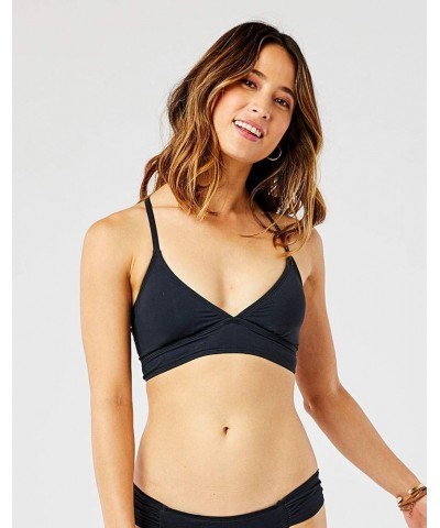 Women's Dahlia Top Large Black $28.89 Swimsuits