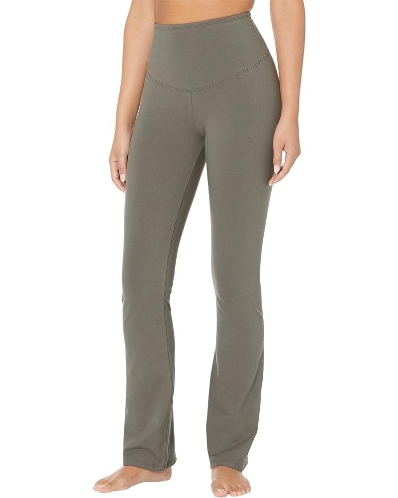 Women's Jodi Boot Cut Cotton Stretch Shapewear Legging Gunmetal $23.25 Others