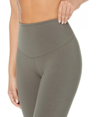 Women's Jodi Boot Cut Cotton Stretch Shapewear Legging Gunmetal $23.25 Others