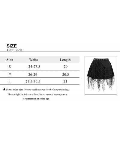 Goth Black Pleated Mini Skirt with Chain High Waisted Tennis Skirt Blacksw $19.71 Skirts