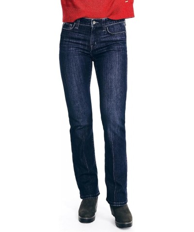 Women's Jeans Co. Sustainably Crafted True Flex Mid-Rise Bootcut Denim Bergen Blue Wash $11.43 Jeans