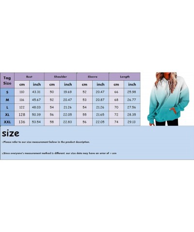 Womens Gradient Print Oversized Sweatshirt Hoodies Drawstring Pullover with Pocket Trendy Sweater Tops Fashion Spring Clothes...