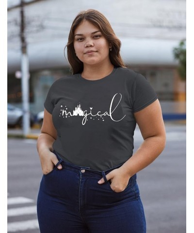 Magical Kingdom Women's Plus Size Shirt Short Sleeve Funny T-Shirt Family Vacation Tee Top P1 $12.74 T-Shirts