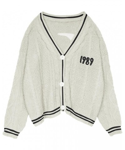 Cardigan Sweaters for Women Embroidered Cable Knit Open Front Cardigan 1989 Concert Outfit Sweatshirt Apricot $25.75 Sweaters