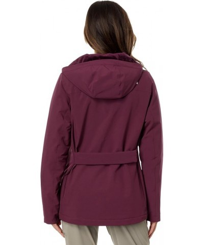 Women's Shelbe Raschel Insulated Hoodie Boysenberry $59.27 Activewear