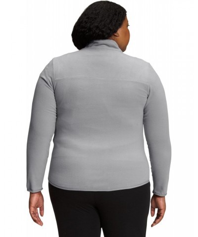 Women's Plus TKA Glacier Fleece ¼ Zip, Mid Grey, 1X $31.33 Jackets