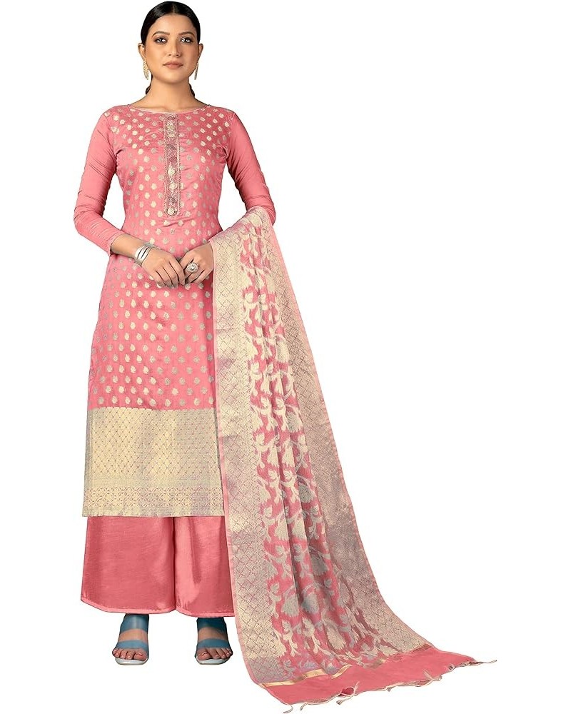 GJ Fashion Ready to Wear Indian Traditonal Designer Churidar Salwar Suit with Dupatta for Women Peach324 $30.52 Suits